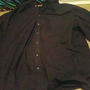 Black button up